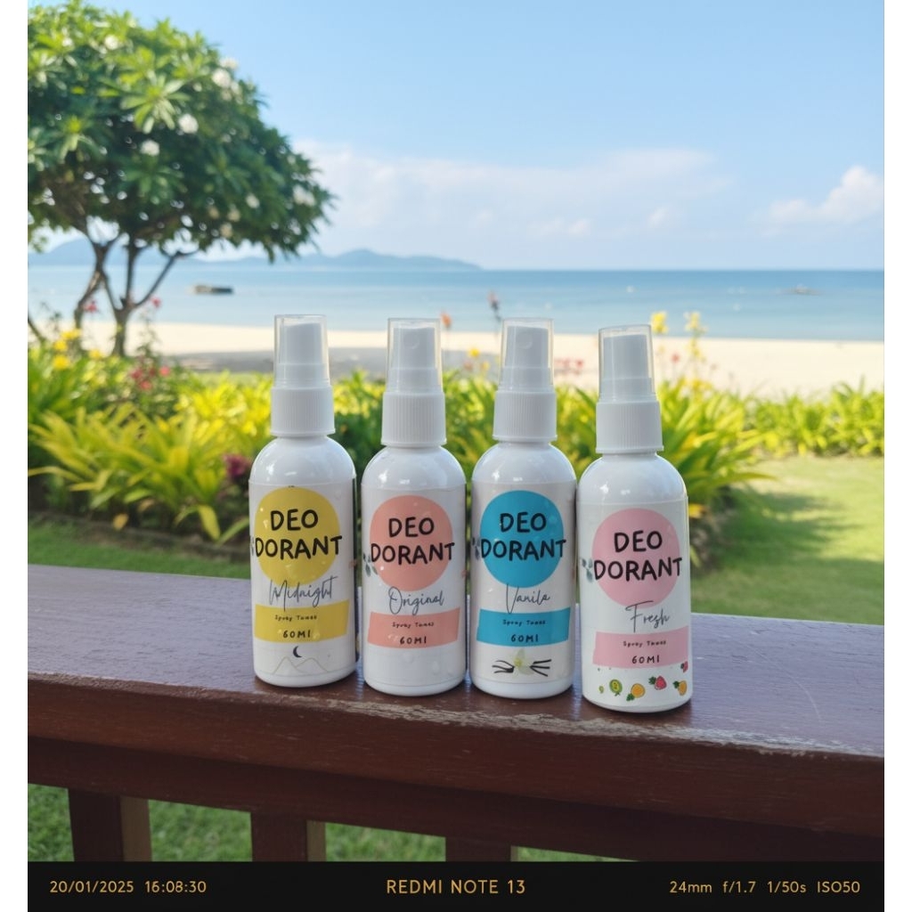 Deodoran Tawas / Deodoran Herbal dari Tawas / Deodoran Tawas Spray / Deodorna Spray