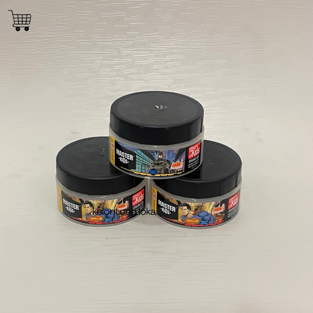Master Kids Styling Gel Minyak Rambut Anak Pomade Superhero