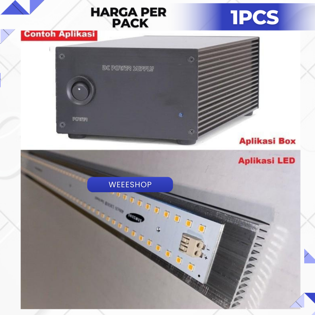 Aluminium Heatsink 4.6cm Pendingin IC Transistor MOSFET LED | Heatsink Sirip Aluminium Box Elektroni