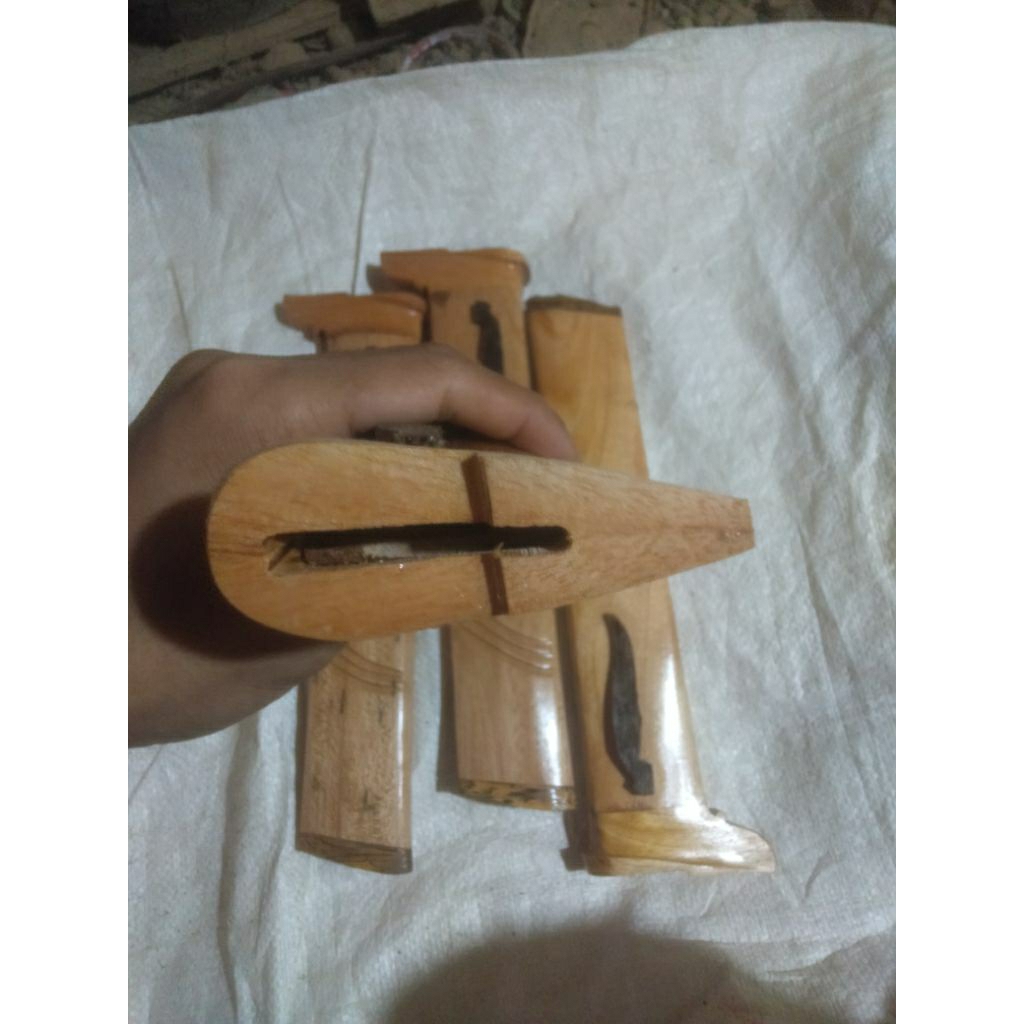 Sarangka /warangka golok ukuran 27 cm