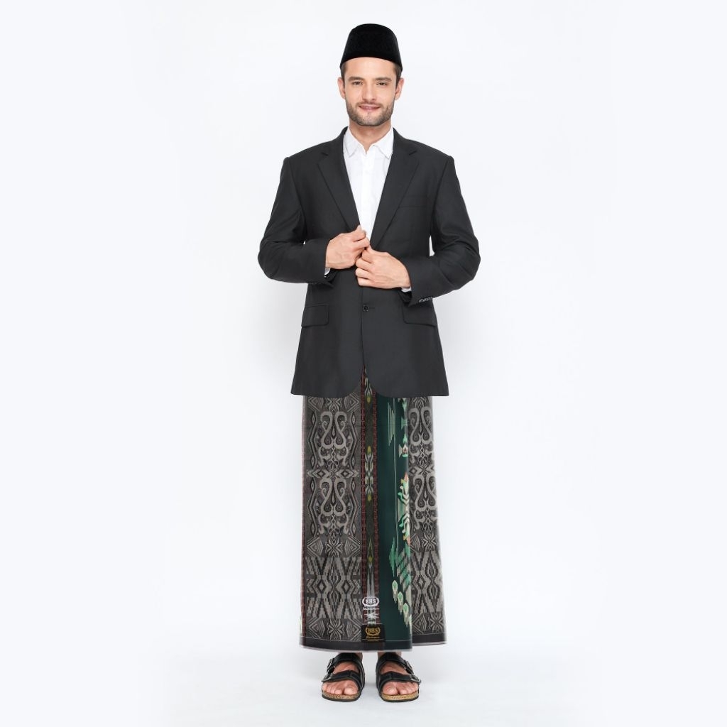 Sarung BHS Masterpiece Gold Motif M99 JIB Hijau 02