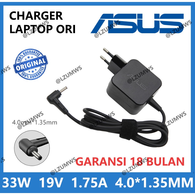 ASUS 19V 1.75A 33W Charger Cas Laptop ASUS Original Notebook E220S X200 X201 X200CA X441 X441na