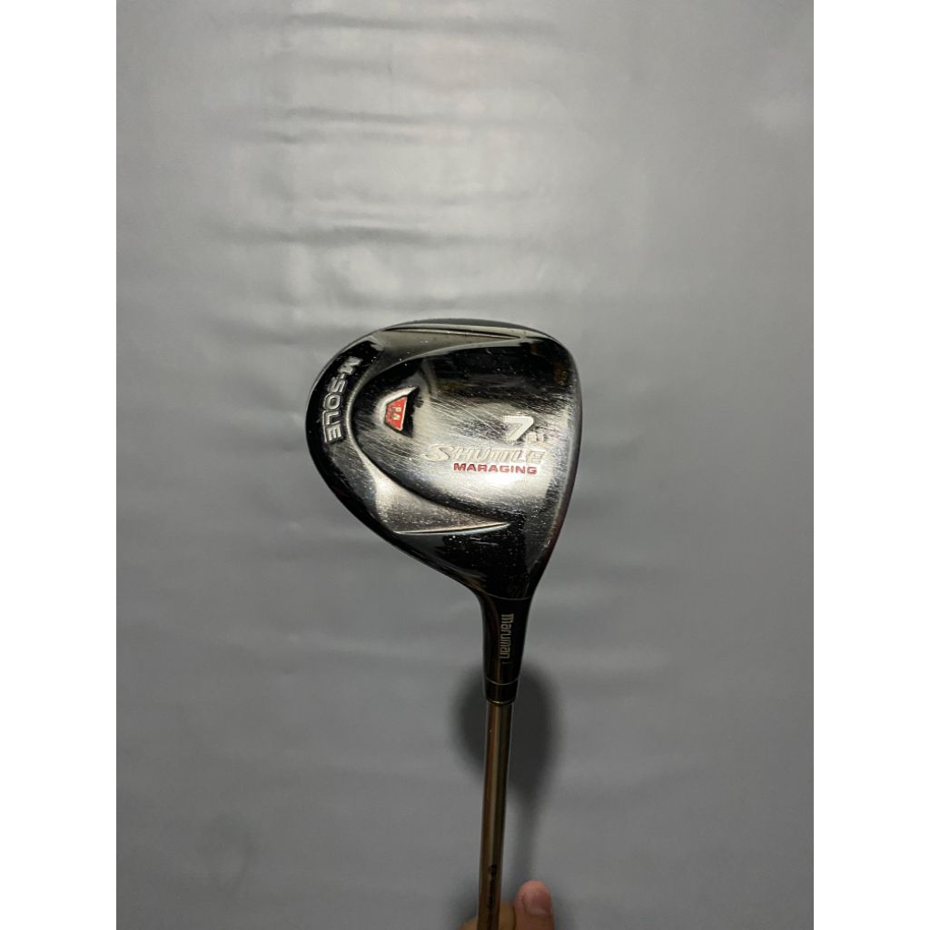Stick Golf Fairway Wood 7 Maruman Shuttle Maraging M-Sole