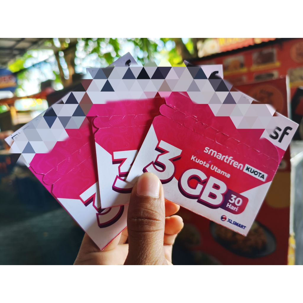 NEW Kartu Perdana Smartfren 3GB 30 hari