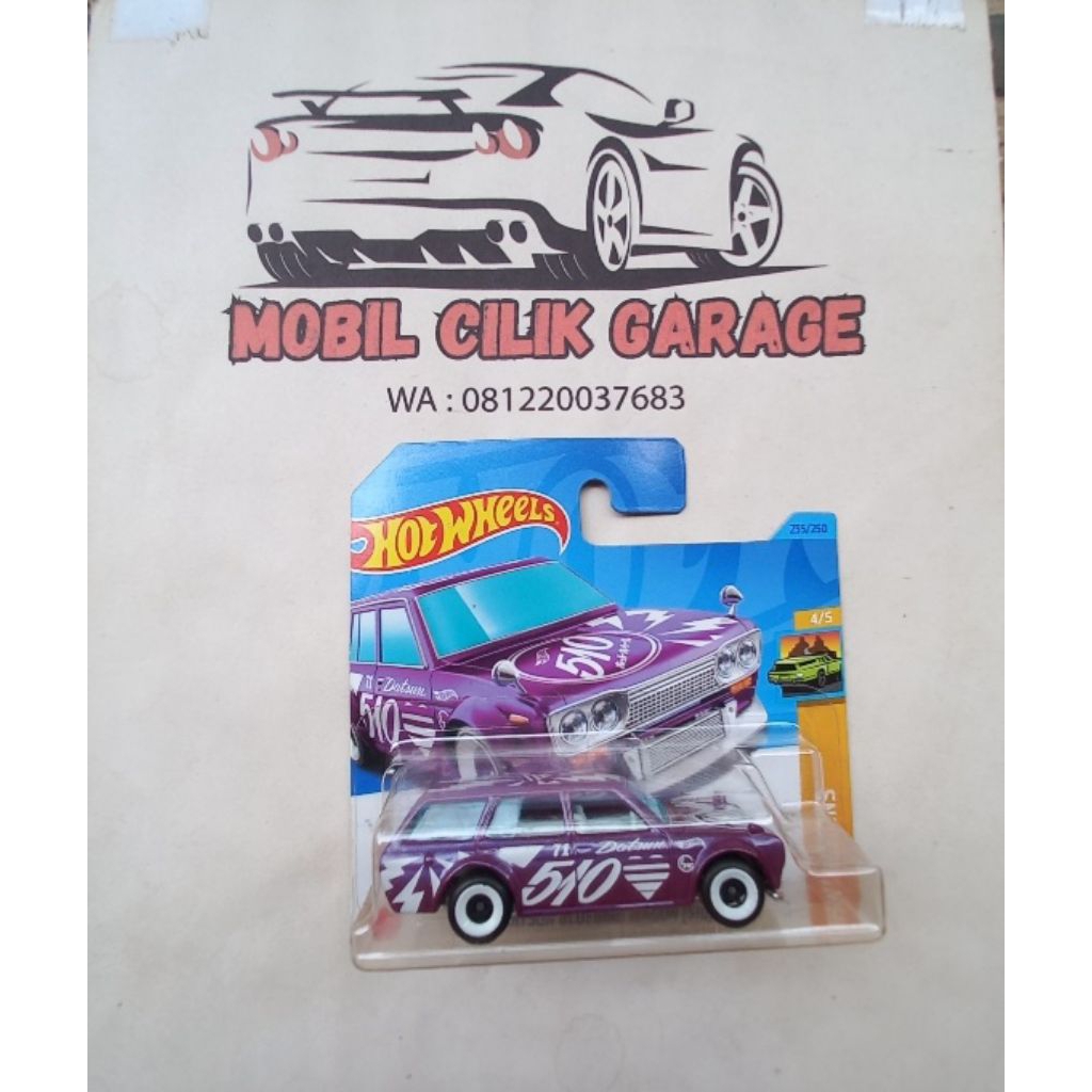 Hotwheels Datsun bluebird wagon (510)