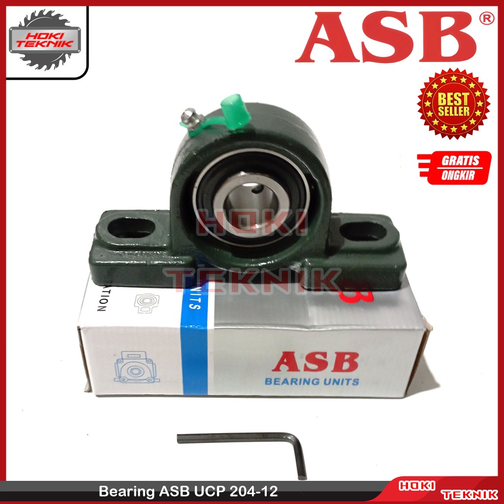 Bearing ASB UCP 204-12 Pillow Block 19.05 mm