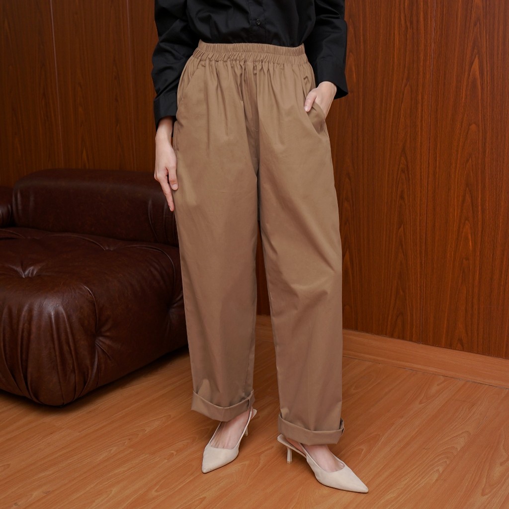 Ederra Varra Pants / Celana Wanita / Basic Pants / Celana Panjang Wanita