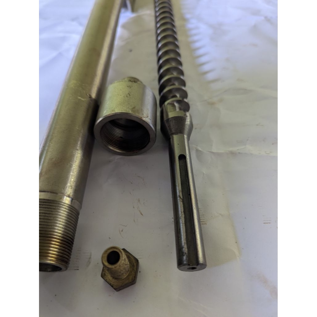 extruder precious plastic (screw dan barrel)