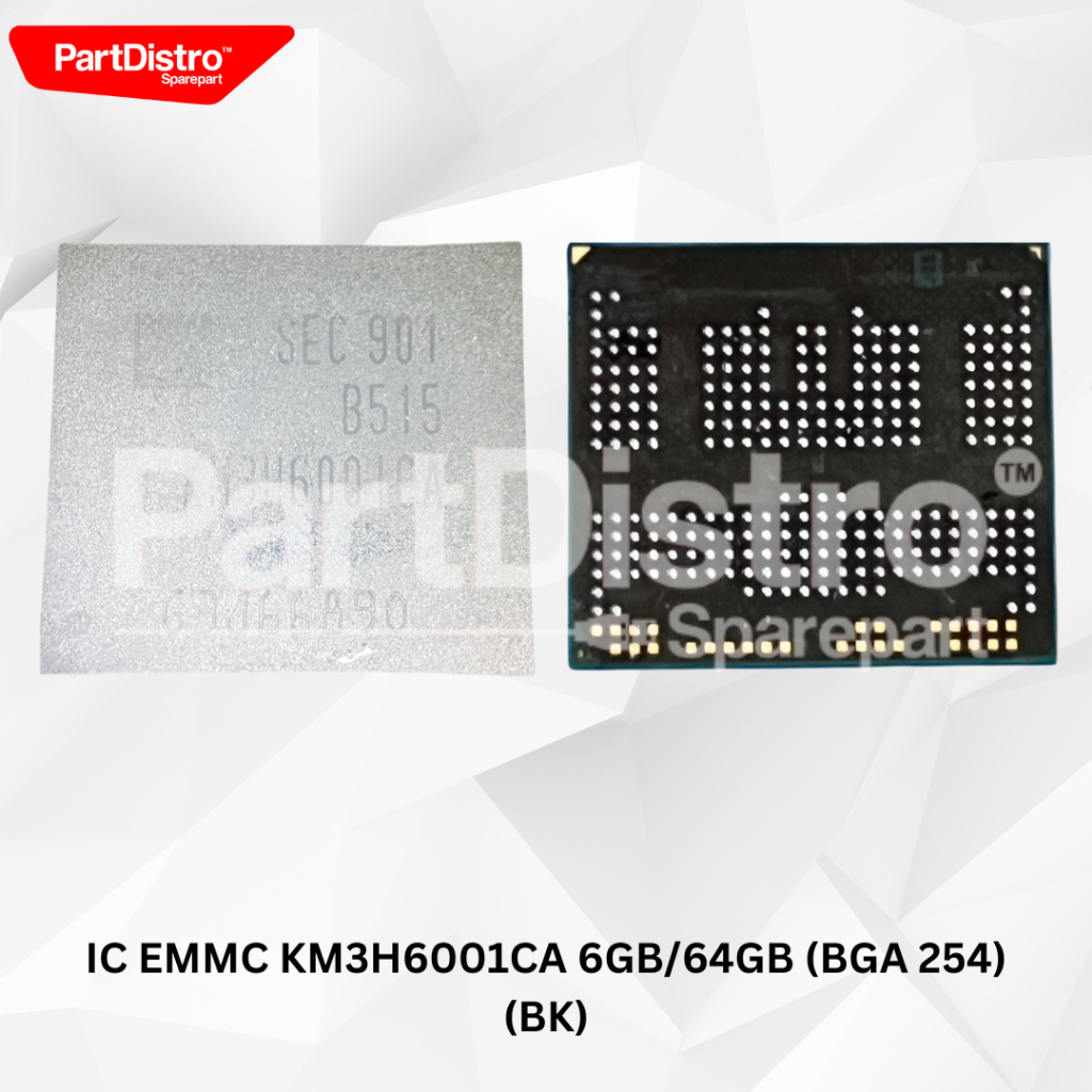 IC EMMC KM3H6001CA 6GB/64GB (BGA 254) (BK)