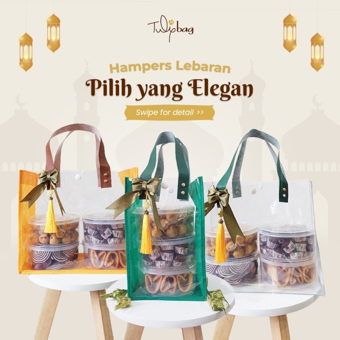Tulipbag - Tas MIka / Tas Toples / Tas kue / Tas Hampers / Tas  Souvenir / Tas Seserahan