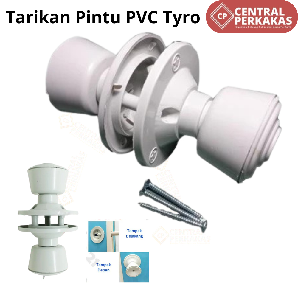 Handle Pintu Kamar Mandi PVC | Tarikan Pintu Plastik Tebal / Tarikan Pintu Kamar Mandi PVC | Handle 