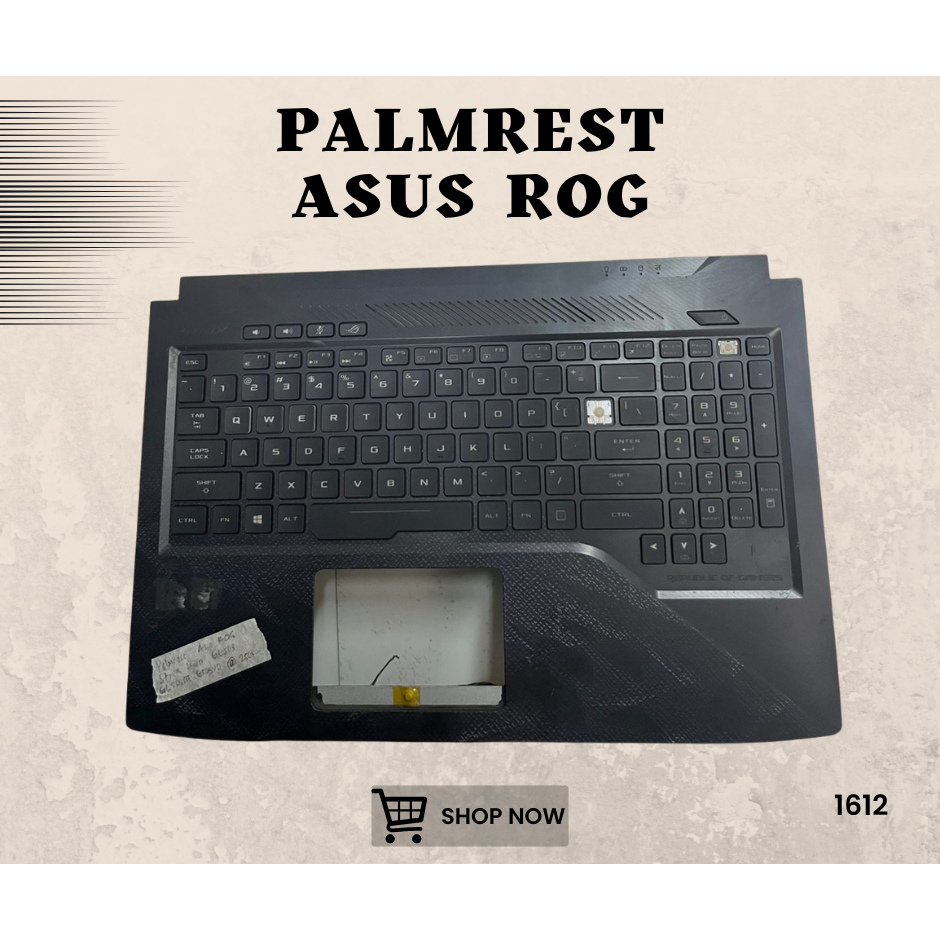 CASING PALMREST LAPTOP ASUS ROG STRIX HVO GL503 GL505GE G503VD SEKEN