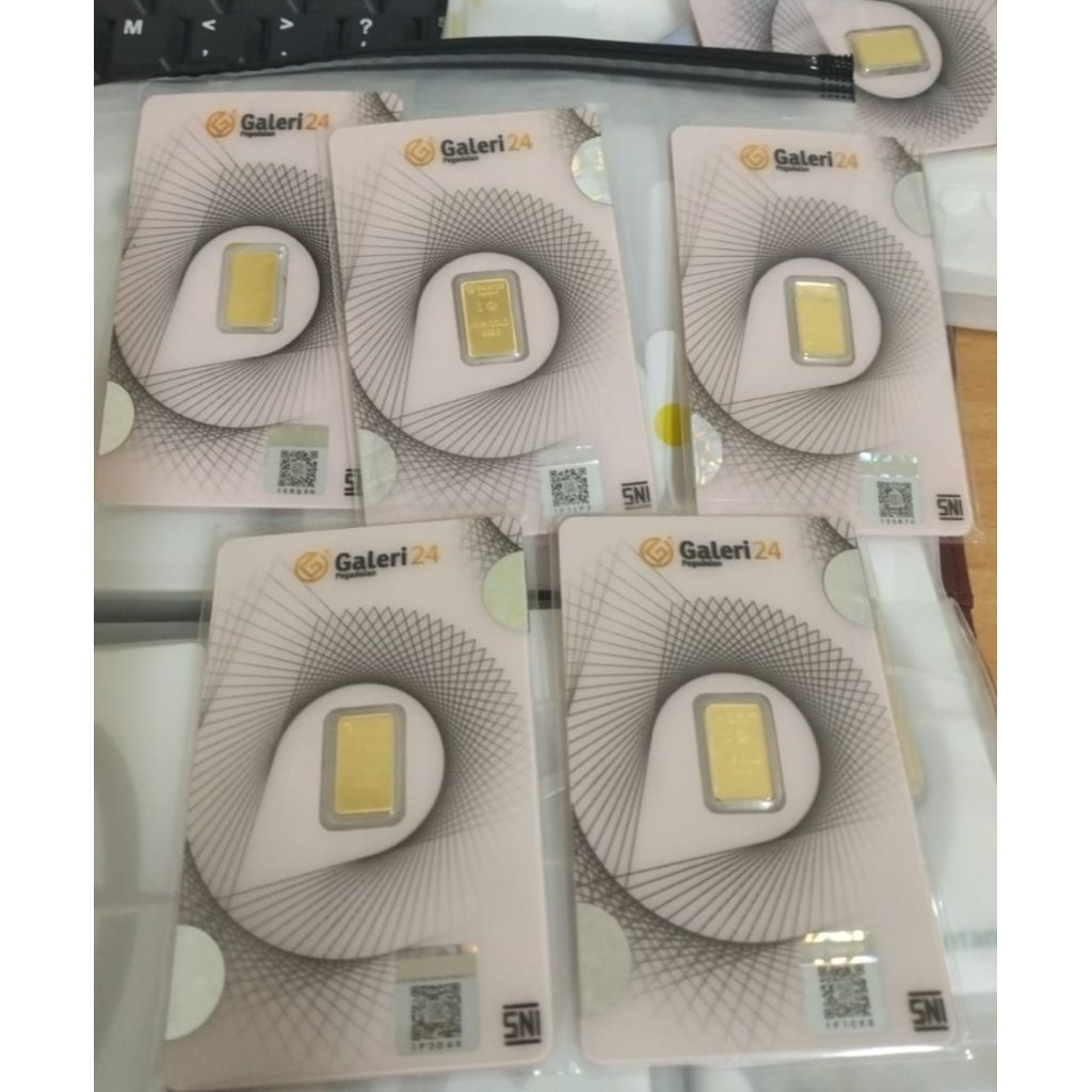 (1 gram) Murni 24K by Galeri 24 Pegadaian baru