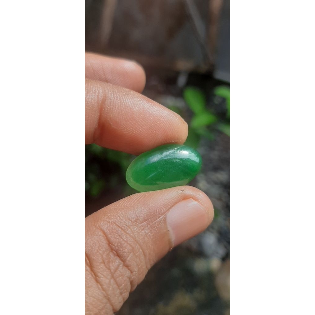 Batu giok asli burma myanmar cabutan dari cincin emas