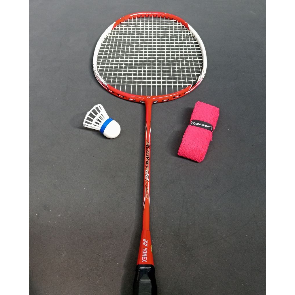 Raket badminton bekas second original yonex muscle power 22 limited
