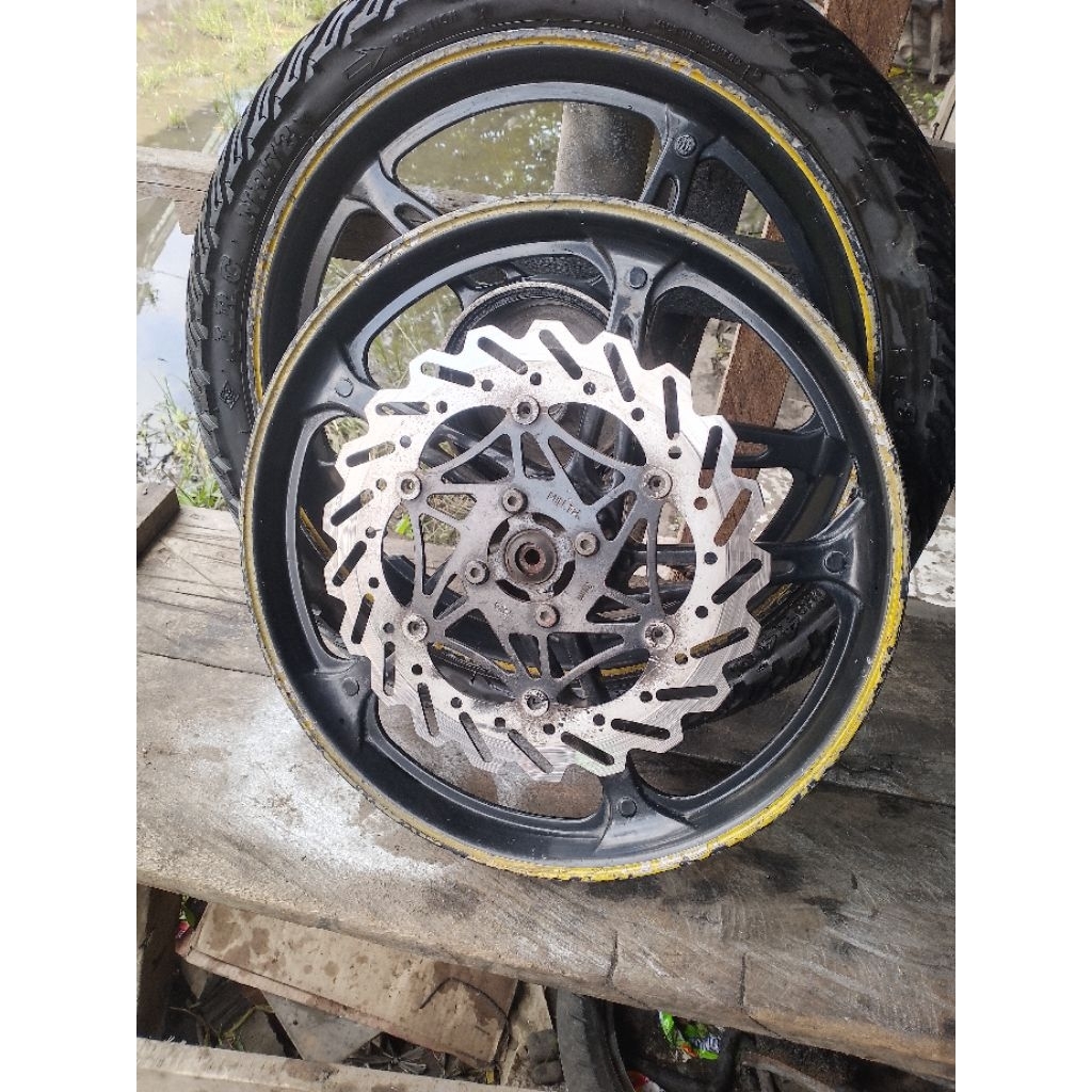 velg racing resing depan belakang Yamaha Jupiter Z PNP Jupiter MX old original