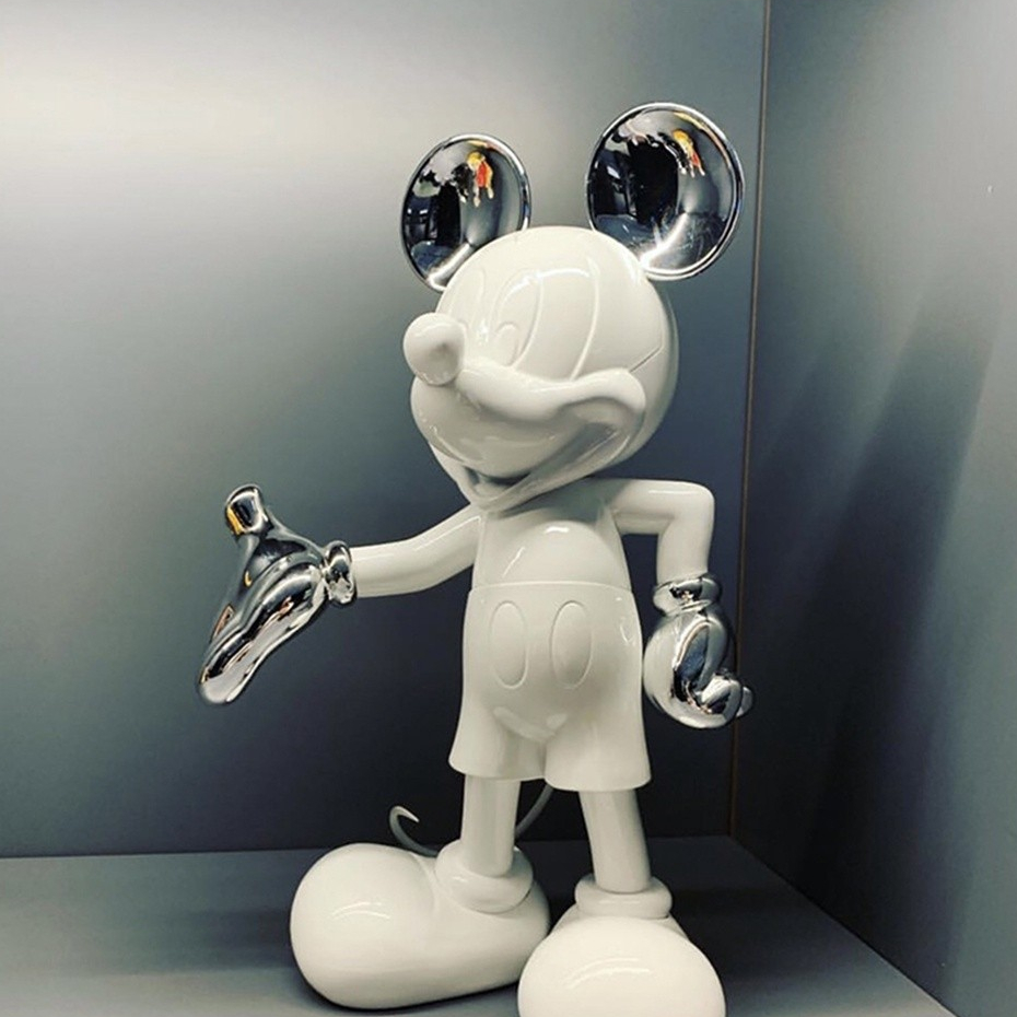 Patung Pajangan Mickey Modern Dekorasi Meja / Mickey Mouse Figurine