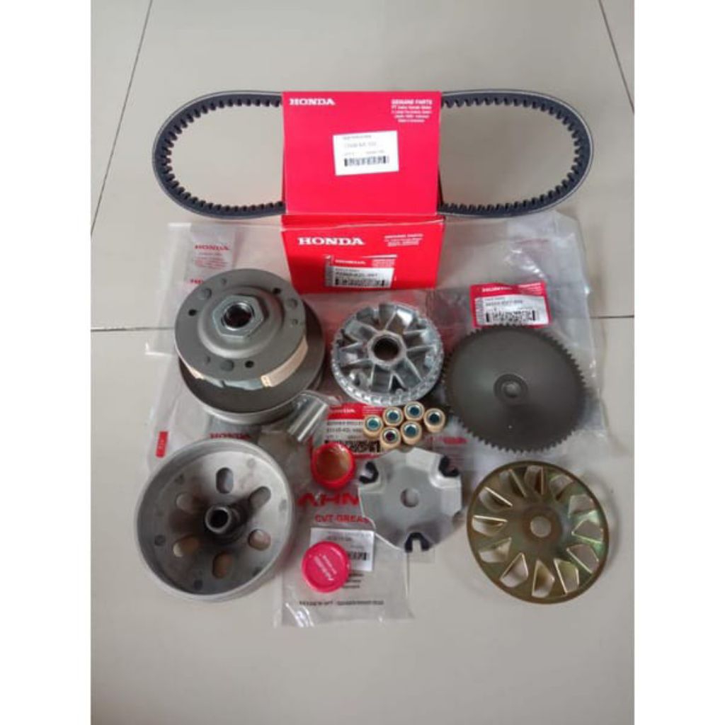 Paket Full Set Kirian CVT Beat Fi, Scoopy Fi, Spacy Fi, Vario 110 Fi(KZL)