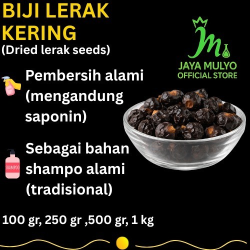 Biji Lerak 1 kg / Bahan Sabun / Bahan Sabun Batik