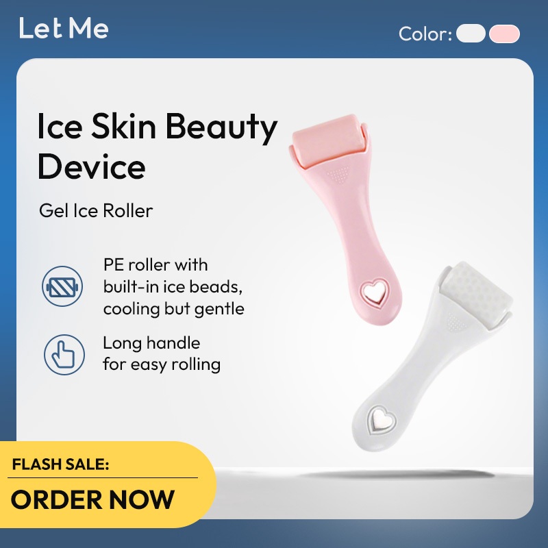 Let Me Ice Skin Beauty Device - Alat Pijat Wajah Dingin dengan Gel dan Kompres Es LM-2275