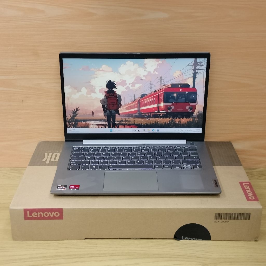 laptop lenovo thinkbook amd ryzen 3-4300U ram 8gb/ssd 256gb fhd ips backlit