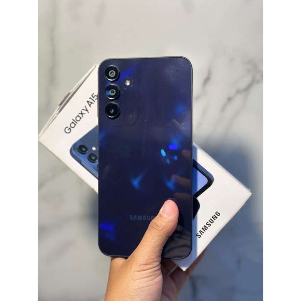 SAMSUNG A15 8/128GB - 8/256GB 5G FULLSET SECOND BERGARANSI