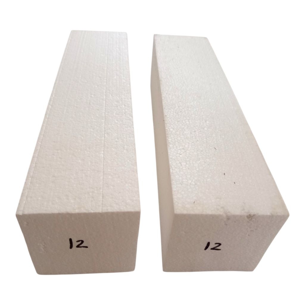 GABUS BALOK / STYROFOAM BALOK UKURAN 12 CM