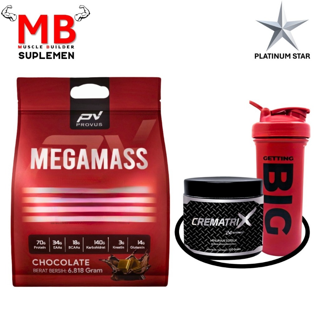 Provus Mega Mass 15 lbs Gainer 15lbs 15lb 20 lb MegaMass Weight Gain ON Optimum Nutrition Gold Stand