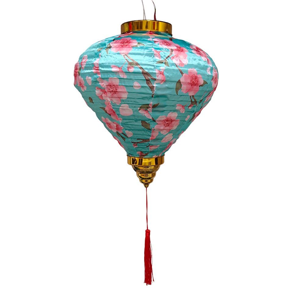 HP - 2PCS LAMPION KAIN DIAMOND LAMPION BERIAN BLUDRU FUK IMLEK Lampion Gantung Imlek Lampion Kain