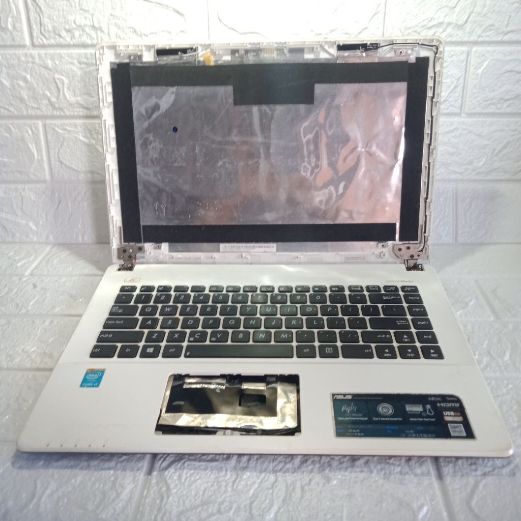 Casing body kesing case asus x450l series asus x450 x450ld x450ldv-wx241d a450 a450c ori non mulus