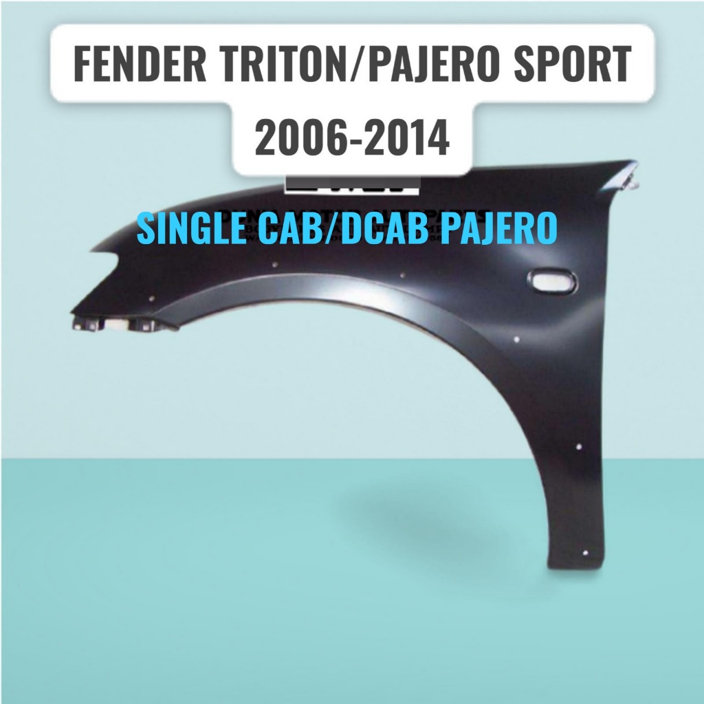 FENDER SPAKBOR TRITON PAJERO SPORT 2006 S/D 2014 KANAN/KIRI - DCAB PAJERO