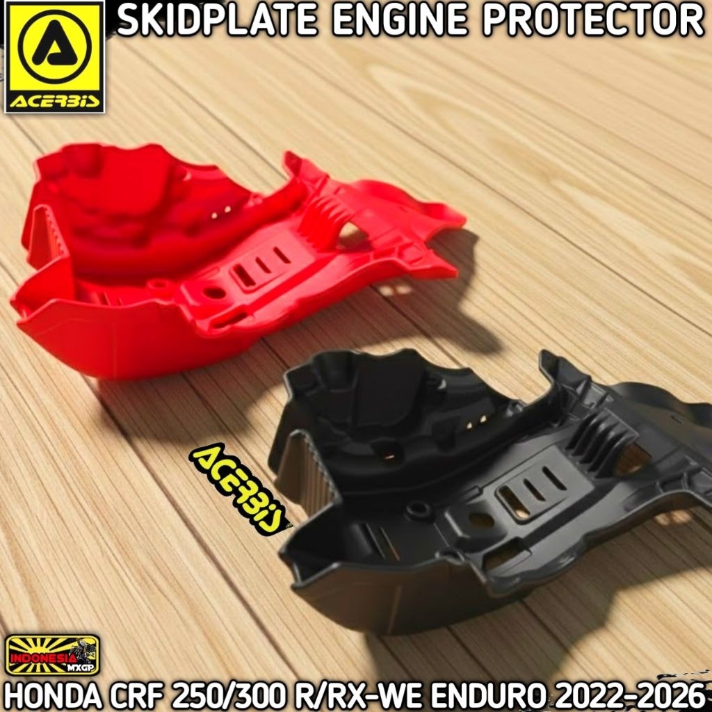 HONDA CRF 250 300 R RX RWE ENDURO 2022 2023 2024 2025 2026 2027 2028 - ACERBIS SKIDPLATE ENGINE GUAR