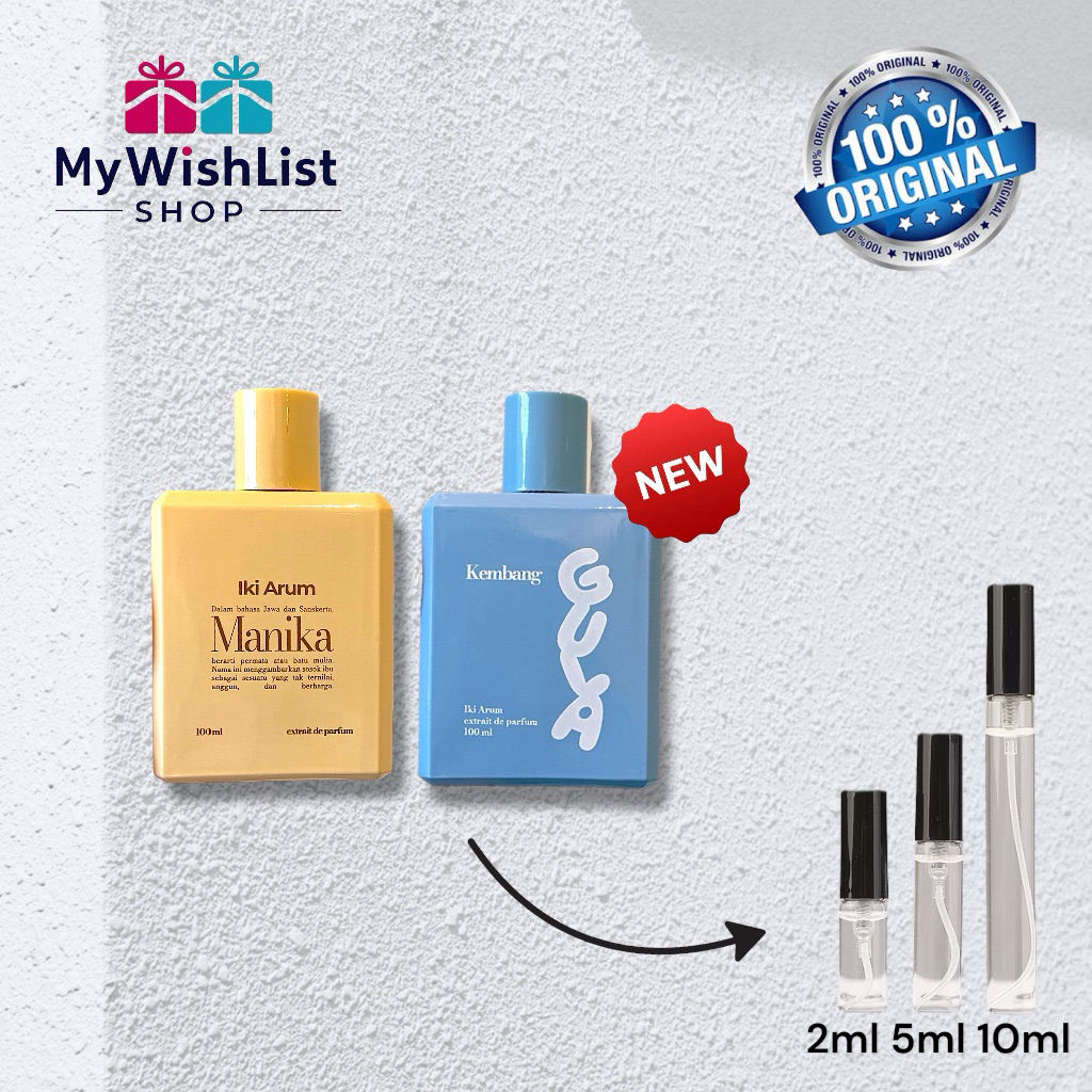 DECANT PARFUM - IKI ARUM MANIKA  - IKI ARUM KEMBANG GULA | EXTRAIT DE PARFUM