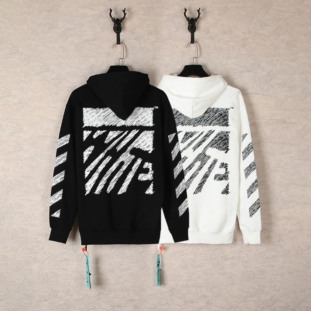 Hoodie Sweater OW Scratch Shadow Unisex