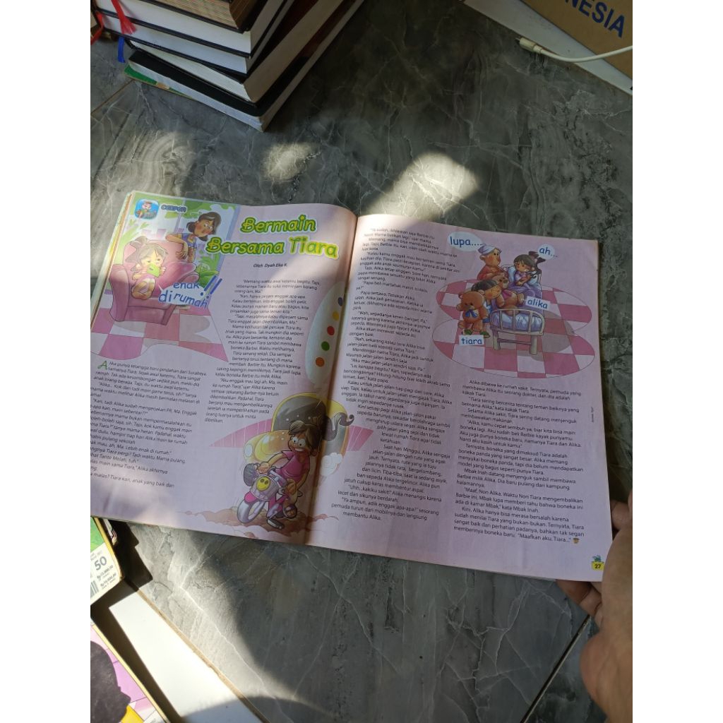 MAJALAH BOBO 2015-2023-Di GB4 kode N1