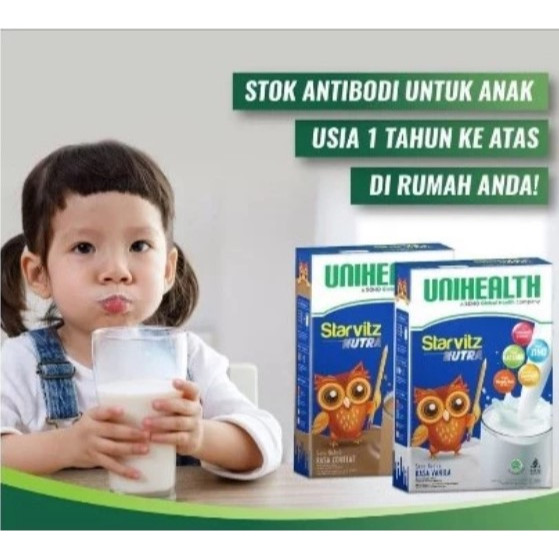 Unihealth Soho Starkidz Nutra Susu Peninggi Badan Original BPOM