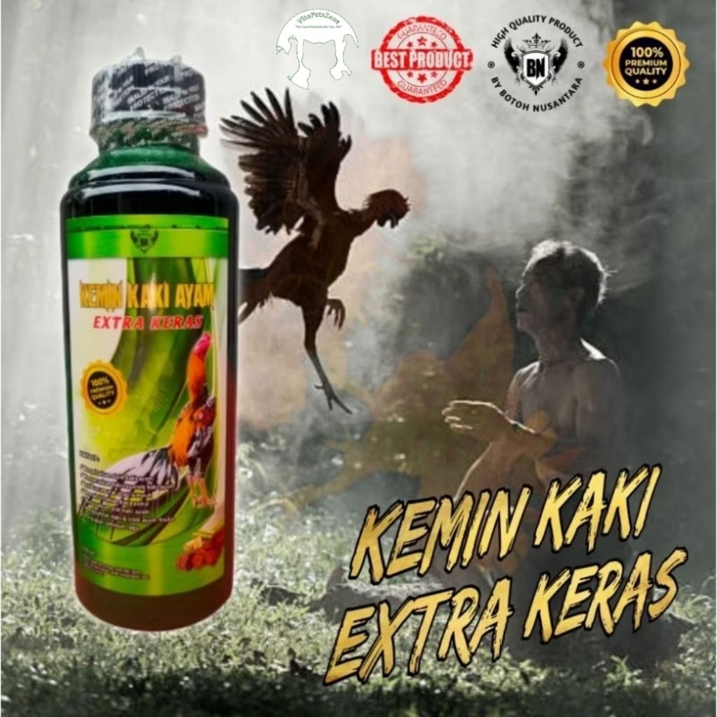 Kemin Kaki Ayam Herbal – Sisik Keras, Anti Kutu, Getah Gambir Asli, Kuat Pukul & Tahan Tarung