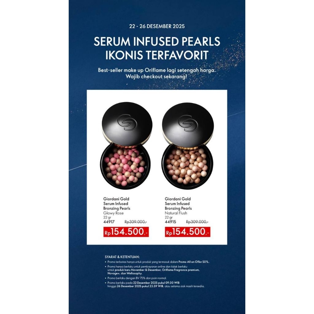 Giordani Gold Serum Infused Bronzing Pearl....