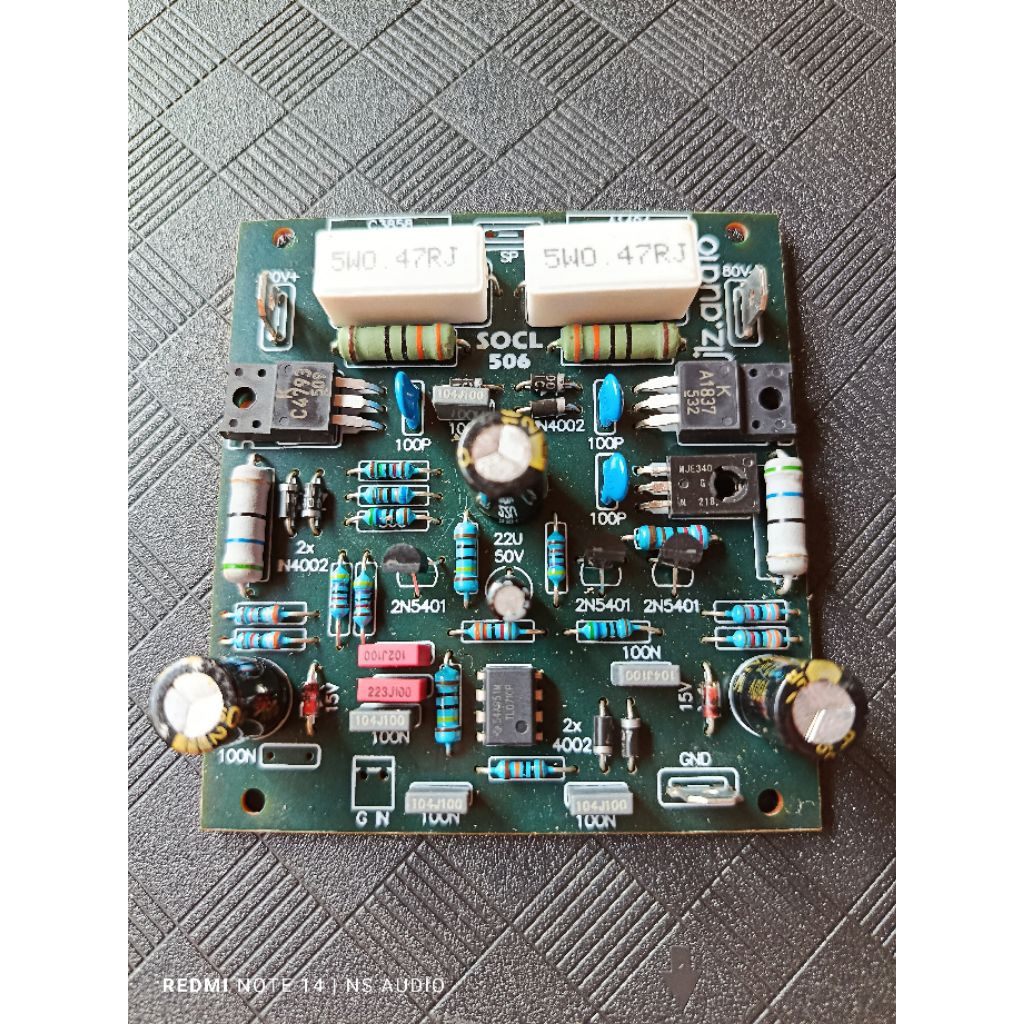 Kit Driver SOCL 506 Driver power amplifier 500watt