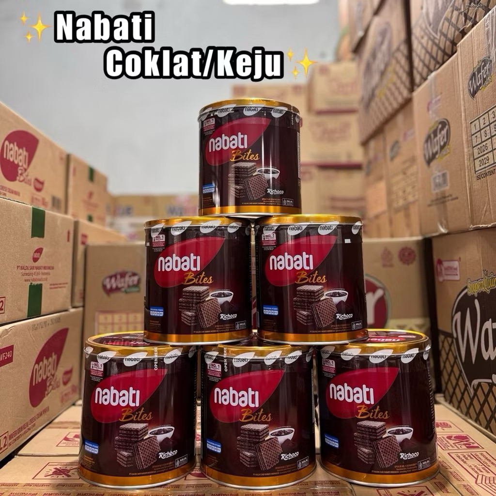 ( Karton ) Snack Lebaran All Varian 1 Dus Isi 6 Kaleng / Biskuit Lebaran Nabati Tango Columbia Yupi