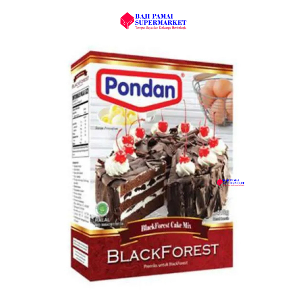 Pondan BlackForest Cake Mix 400gr / Tepung Premix
