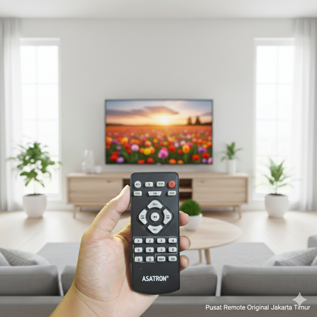 REMOTE REMOT DVD PLAYER ASATRON KODE 01 ORIGINAL ASLI