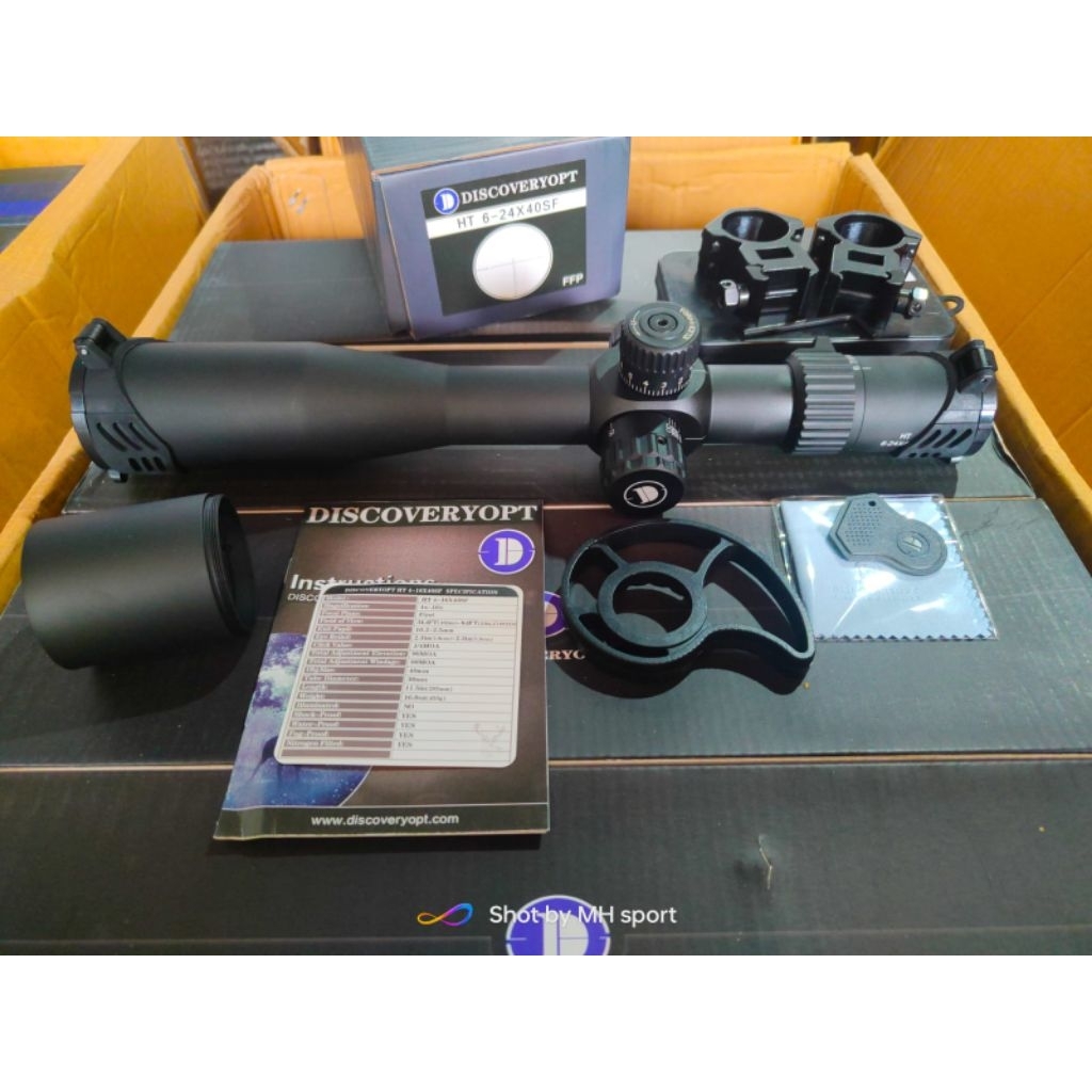 telescope discovery ht 6-24x40 sf ffp