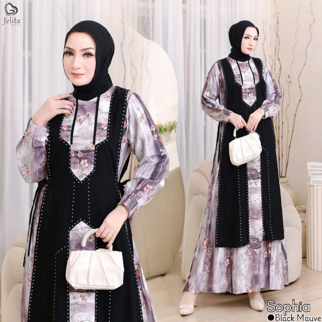 Gamis Shopia by Jelita muslimah