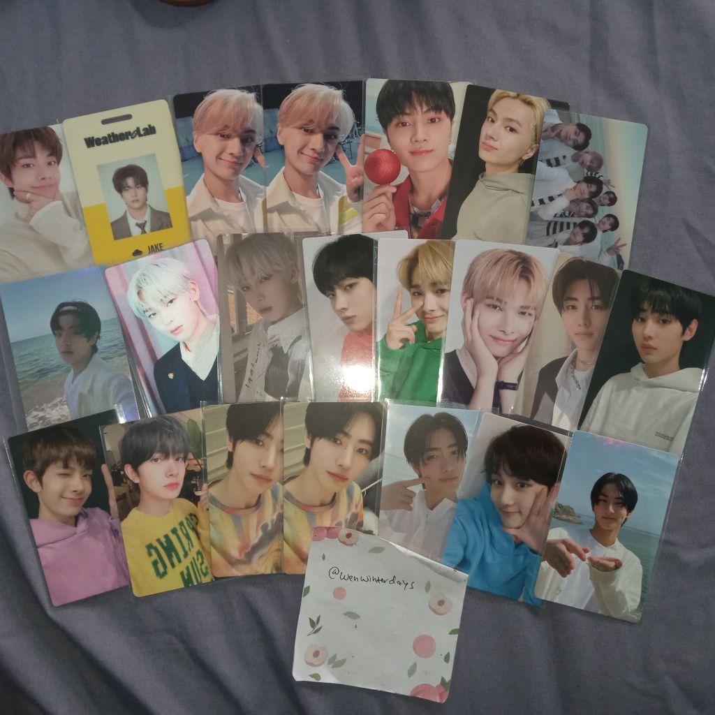 ENHYPEN PHOTOCARD SUNGHOON CHARY KONSEP CONCEPT BDC BORDER CARNIVAL SH HOON ENHA PENITI ODY ODYSSEUS