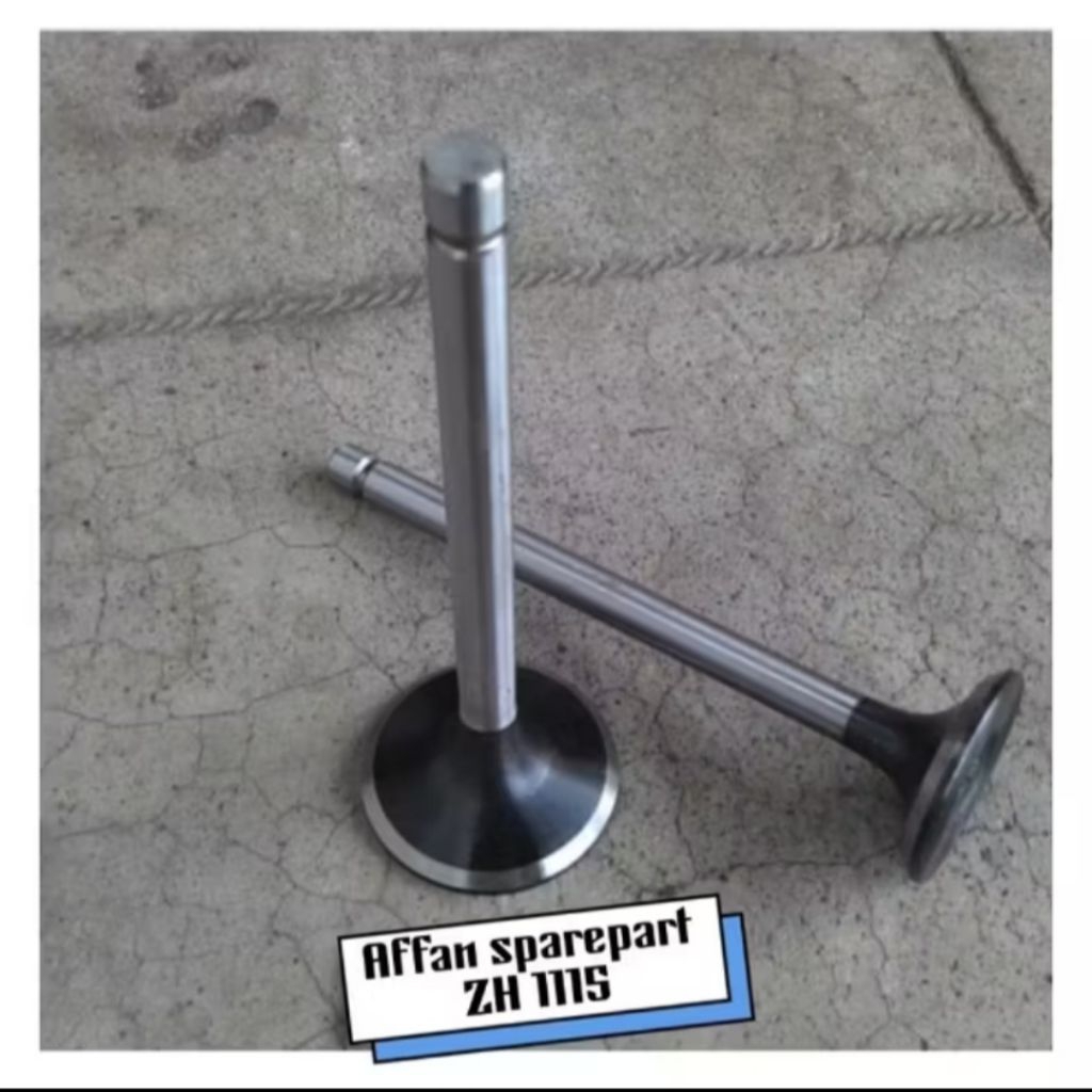 ZH 1115 VALVE IN - EX KLEP API MINYAK MESIN DIESEL JIANGDONG TIPE ( 23 PK / 24 PK ) JIANGDONG