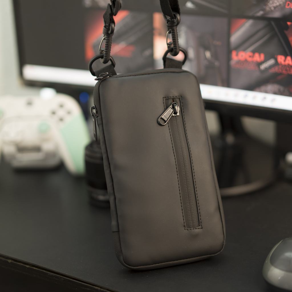 NOEFA - Tas Selempang Pria Wanita Waterproof Mini Phone Bag Multifungsi Tas Handphone Sling Phone