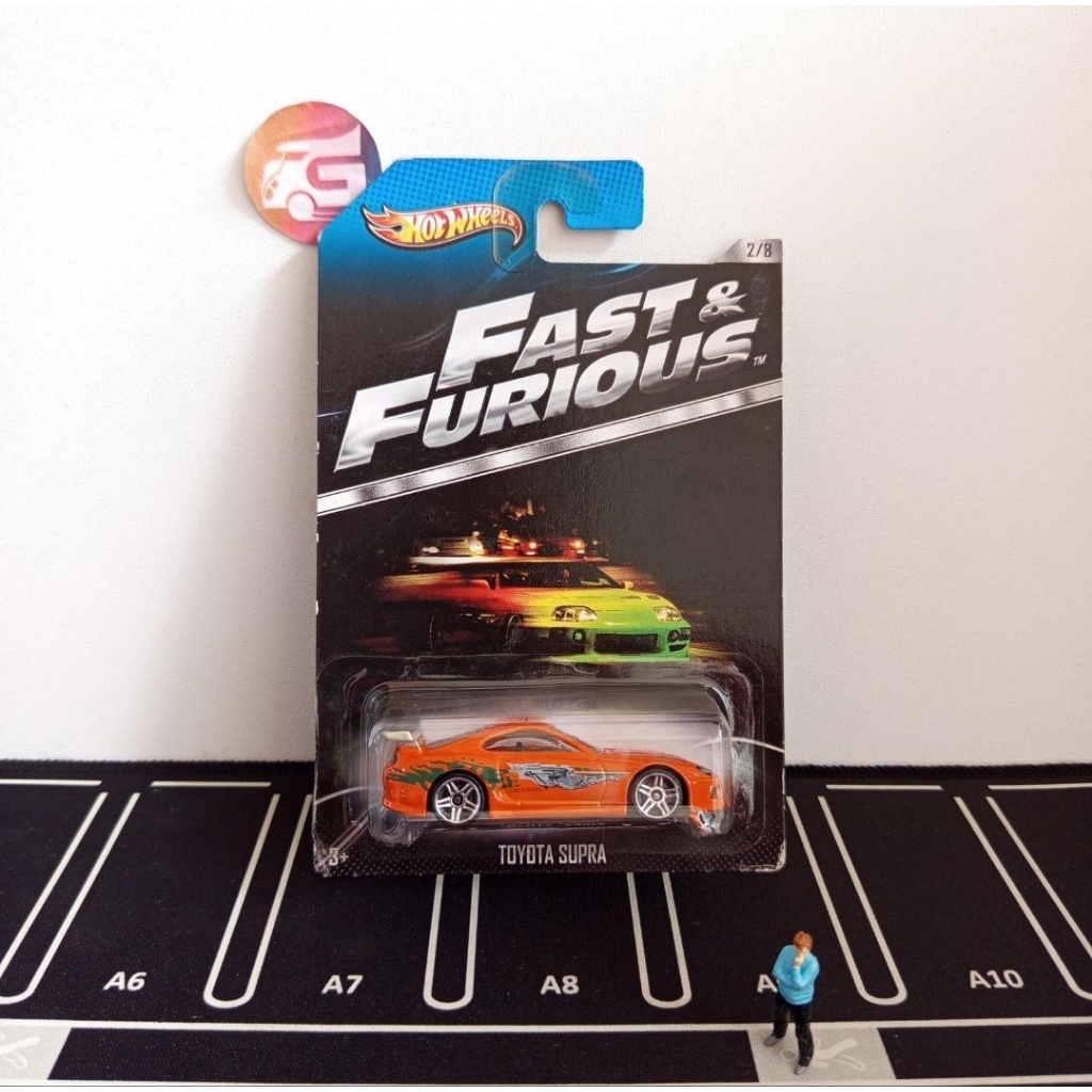 Hot Wheels Fast Furious Toyota Supra Wing Silver Years 2012 (VVHTF) - Hotwheels