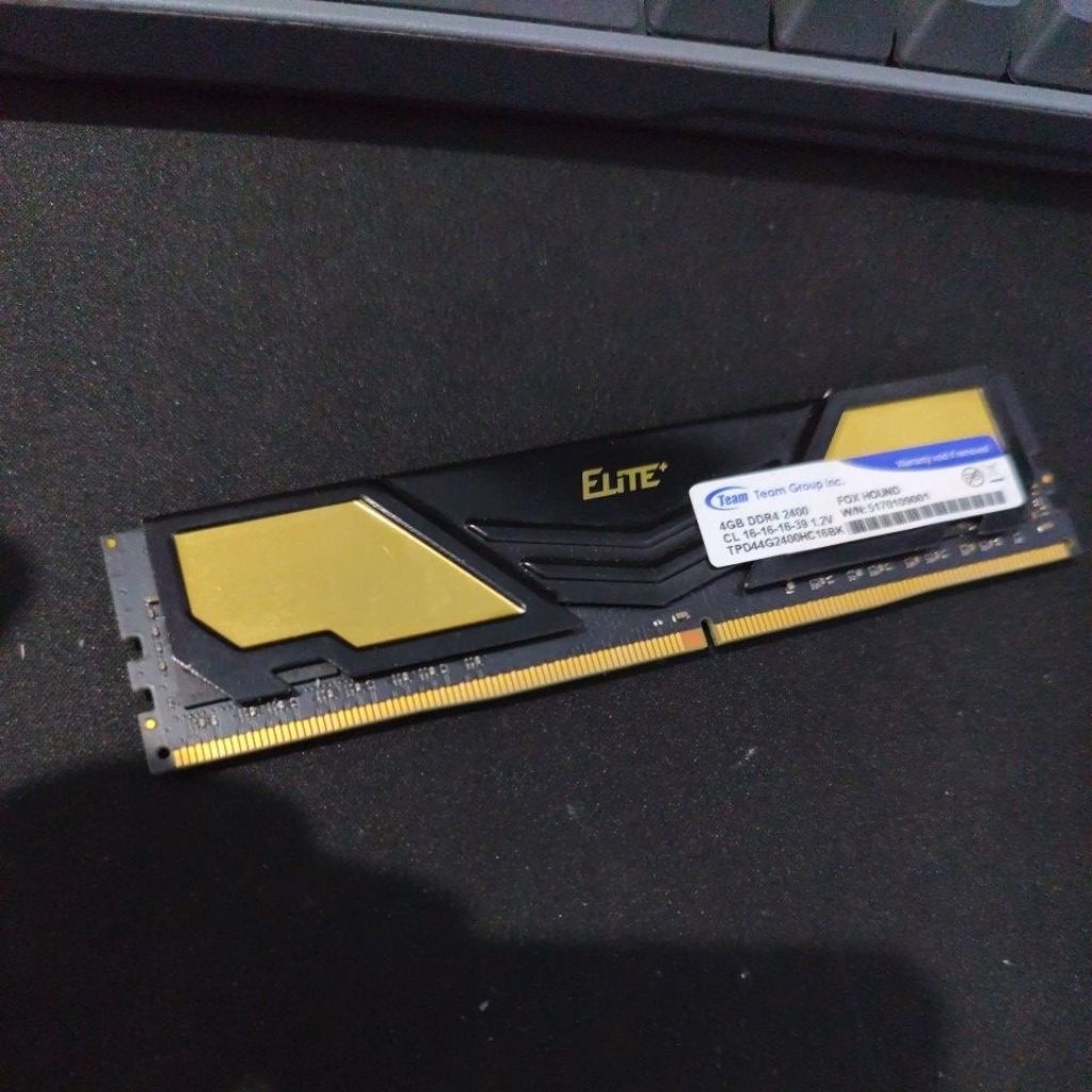Ram ddr 4 team elite 4gb 2400 team group