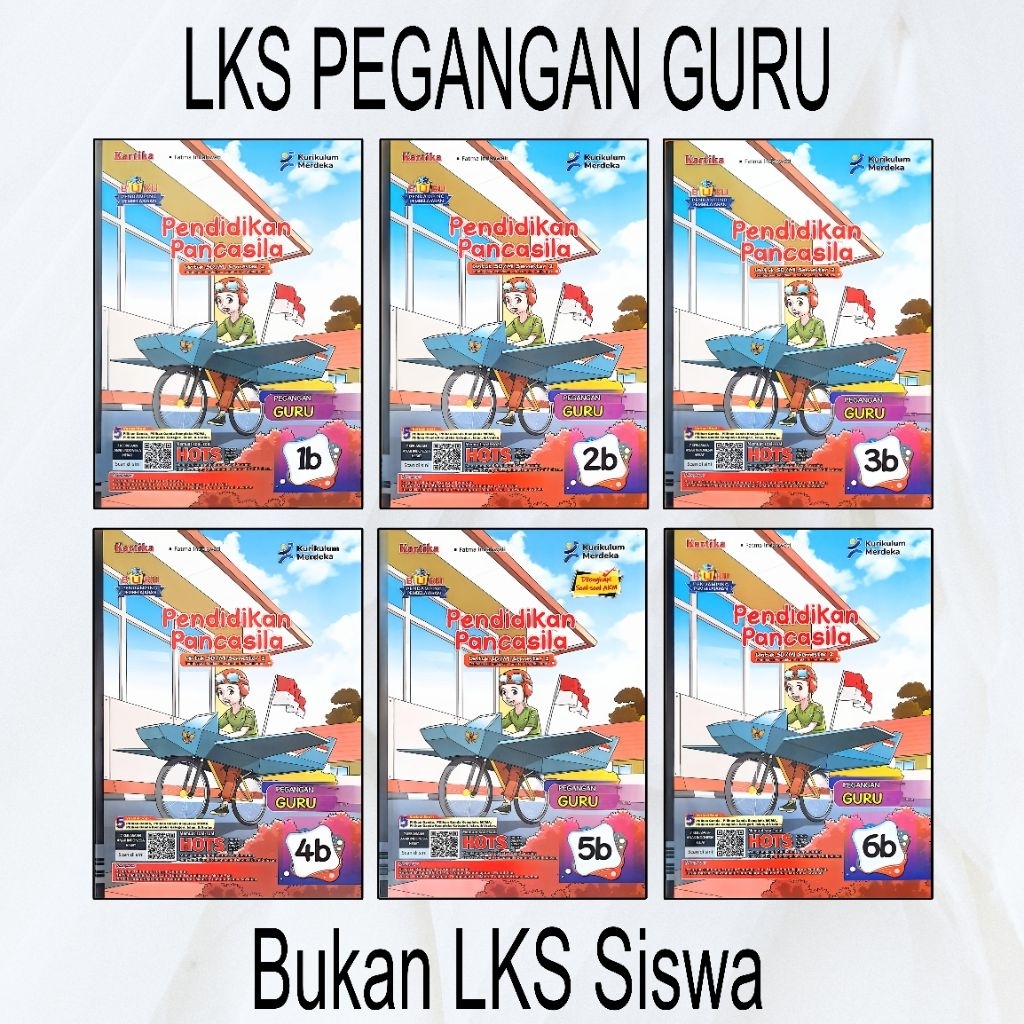 KARTIKA : LKS PEGANGAN GURU Pancasila Kelas 1 2 3 4 5 6 - Semester 2